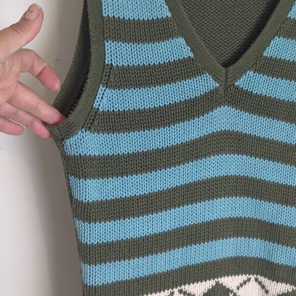 Vintage Argyle Perfect Fit Sweater Vest Preppy Women's Size S - Picture 6 of 8